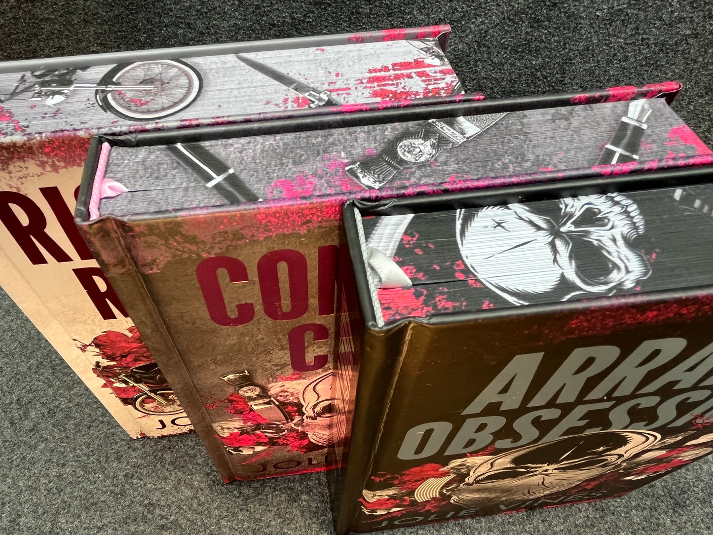 Body Count Special Edition HARDBACKS - Foiled/Sprayed Edges - Pre-order