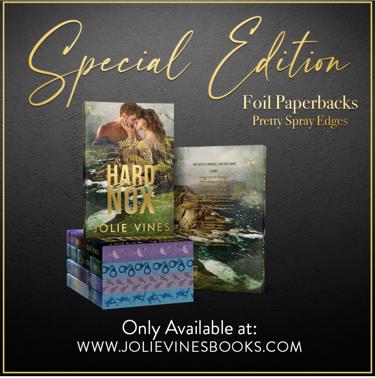Wild Scots Special Edition Paperbacks - Foiled/Sprayed Edges