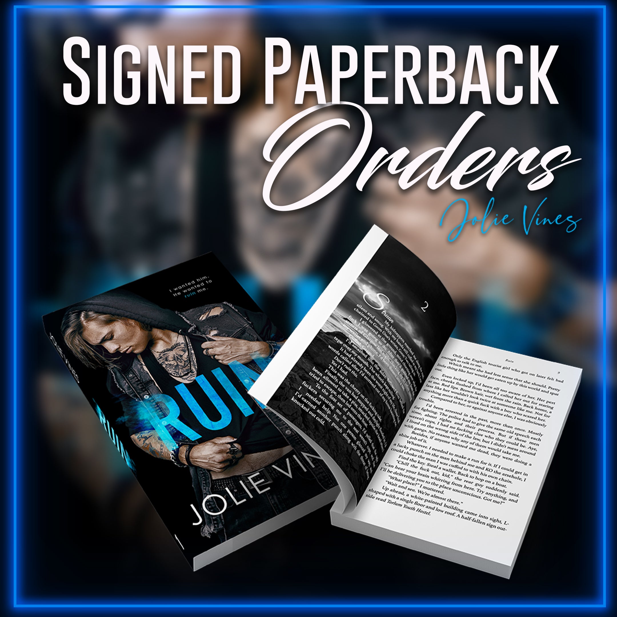 Jolie Vines author store