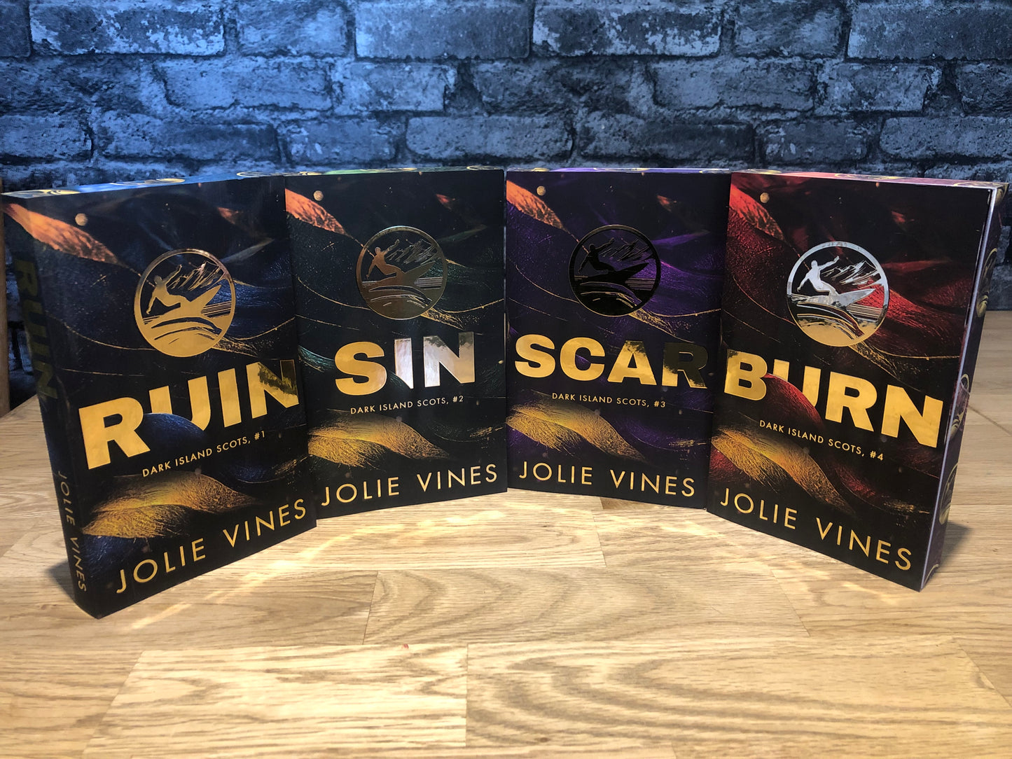 Dark Island Scots Special Edition Paperbacks - Foiled/Sprayed Edges