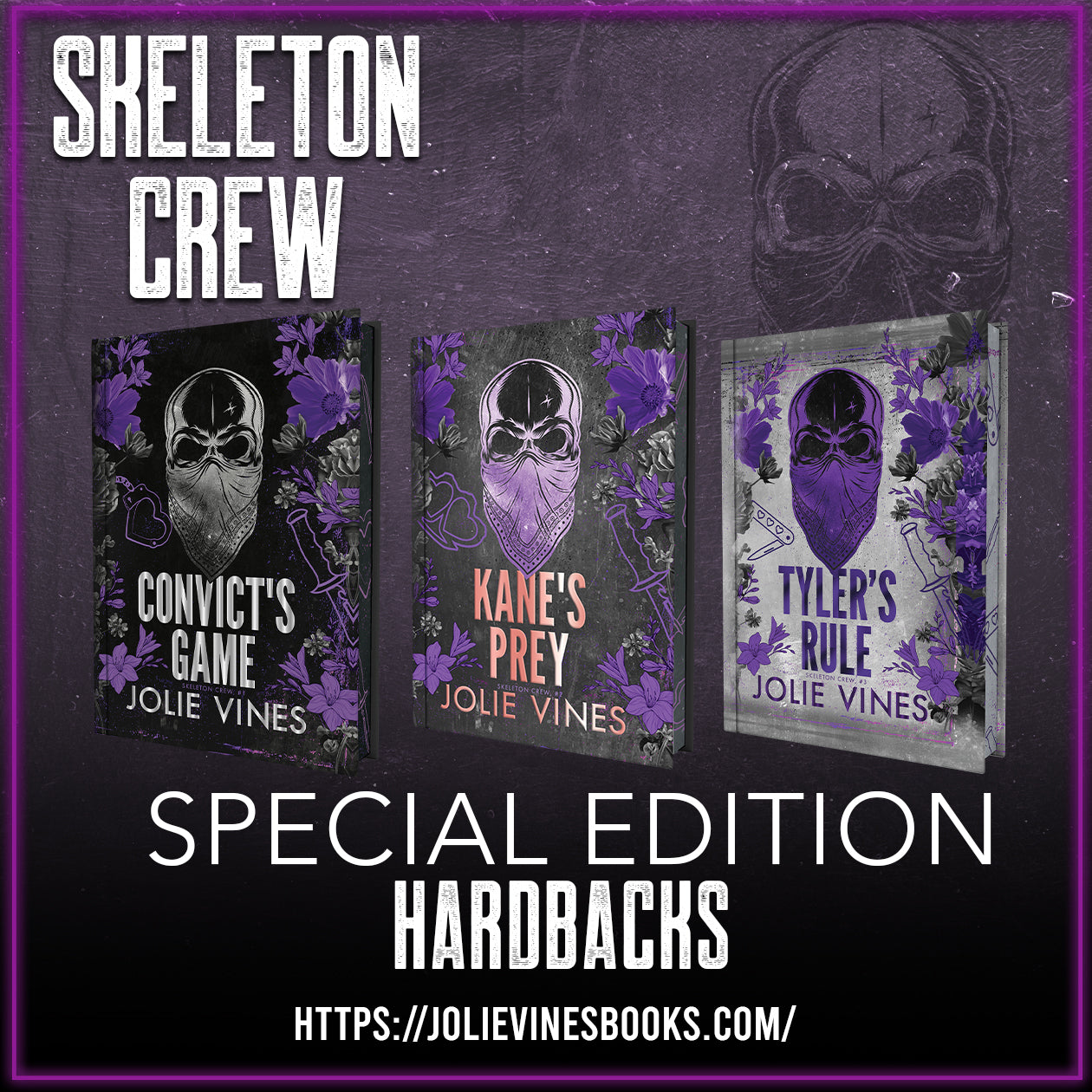 PRE-ORDER - Skeleton Crew Special Edition HARDBACKS - Foiled/Sprayed Edges