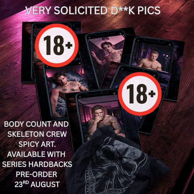 PRE-ORDER - Spicy Skeleton Crew Art - HARDBACK ADD ON ONLY