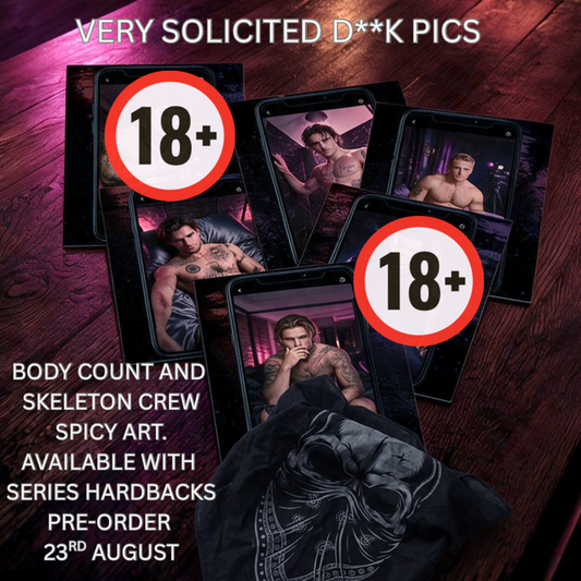 PRE-ORDER - Spicy Skeleton Crew Art - HARDBACK ADD ON ONLY