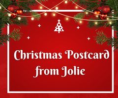 Christmas Postcard from Jolie