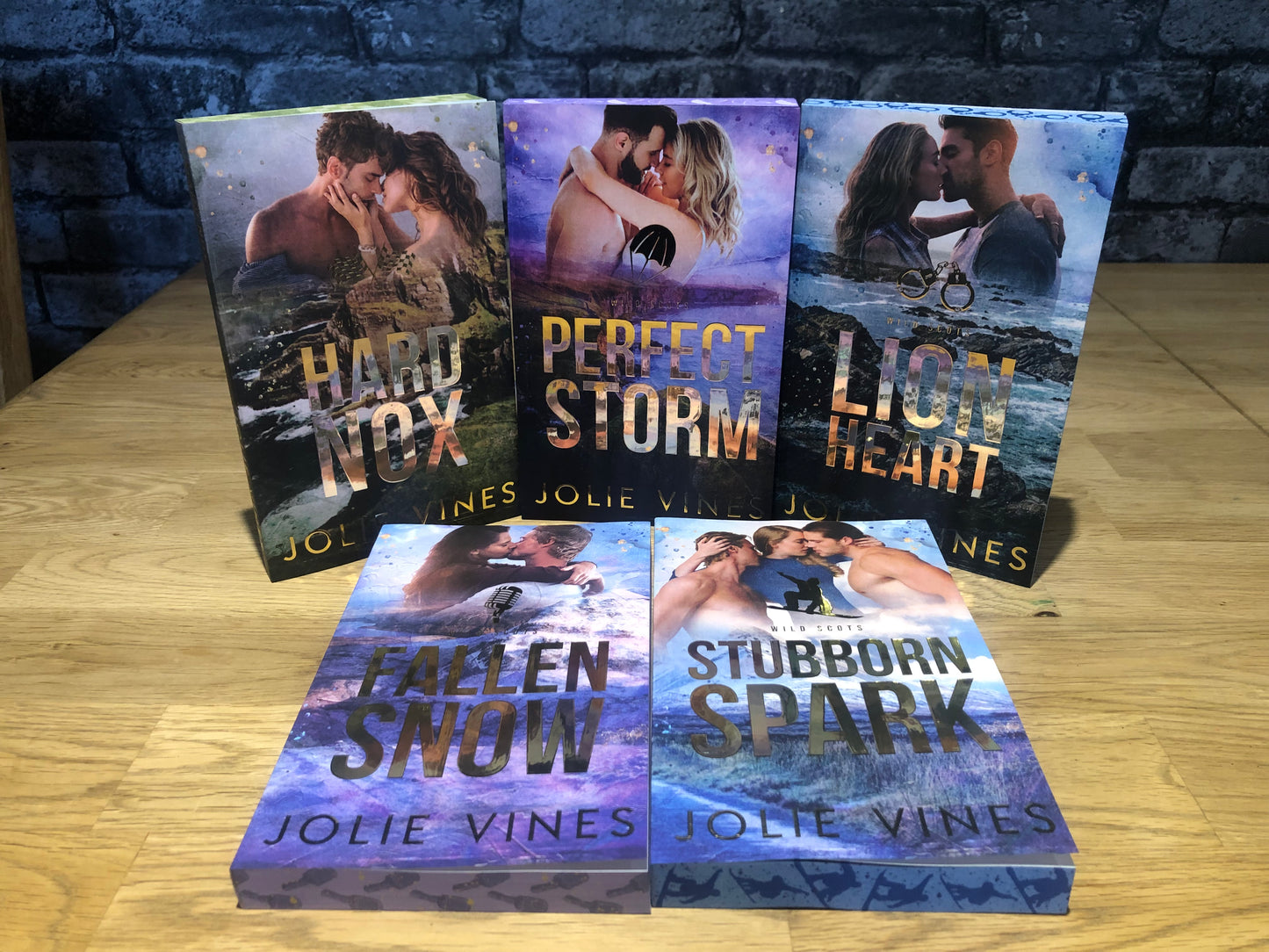 Wild Scots Special Edition Paperbacks - Foiled/Sprayed Edges