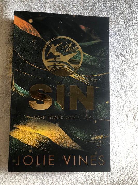 Sin paperback - foiled wave edition (non sprayed edge)