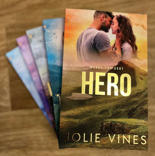 Marry The Scot Special Edition Paperbacks - Foiled/Sprayed Edges