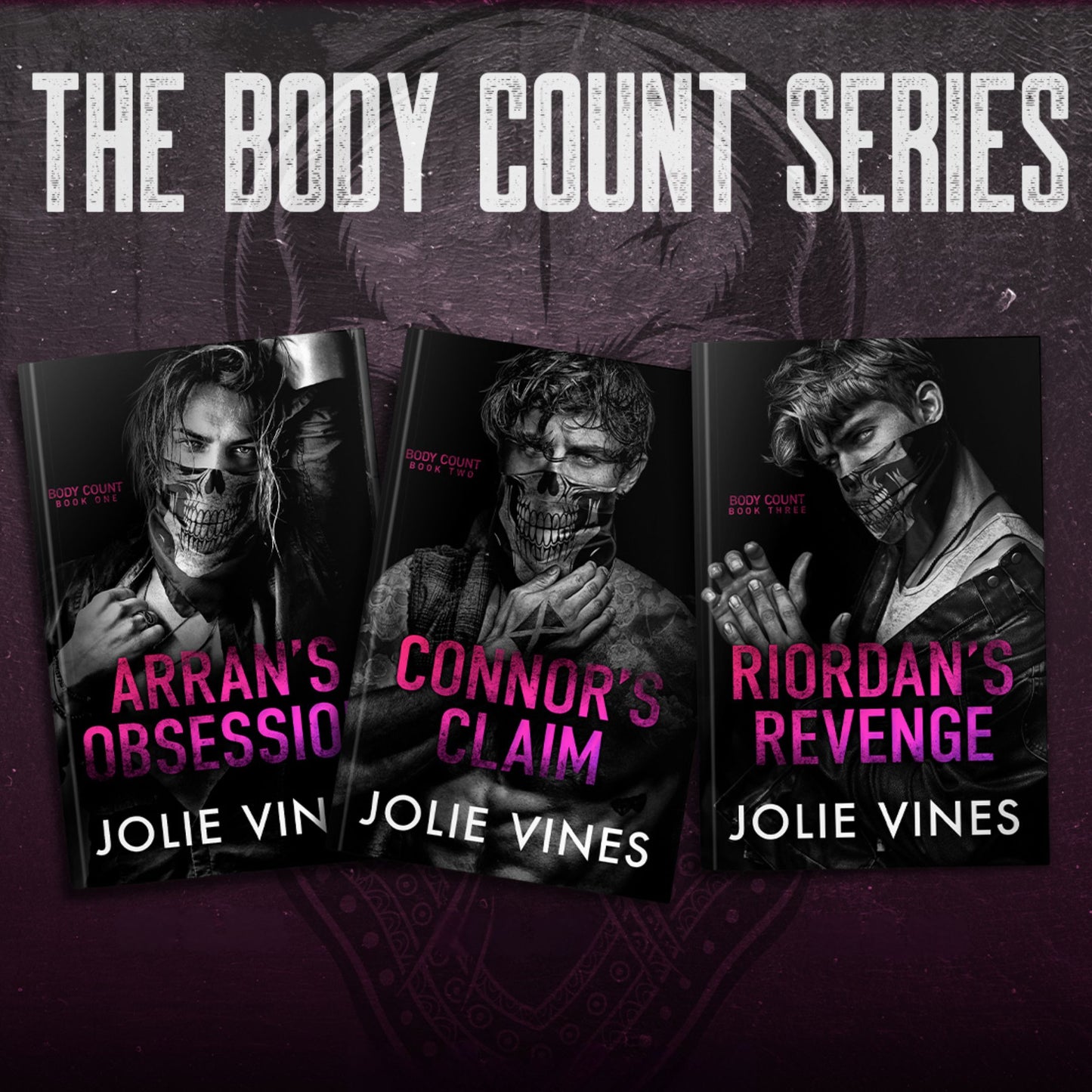 BODYCOUNT COMPLETE TRILOGY - FOILED MODEL COVERS